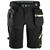 Snickers 6140 Håndverkshorts Svart C46 