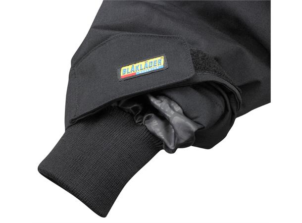 Blåkläder Vinterparkas m/fuskepelskrave Svart M