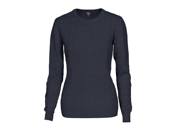 C&B Blakely Knitted Sweater Dame Marineblå, str. L