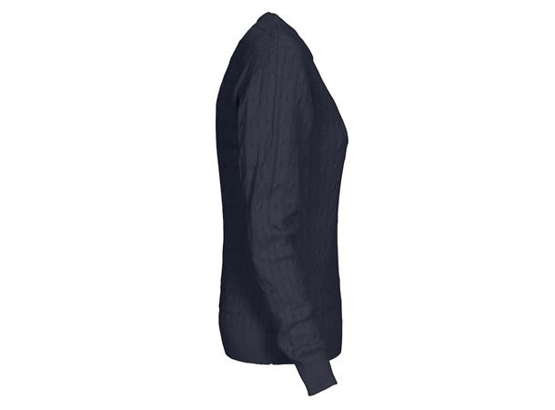 C&B Blakely Knitted Sweater Dame Marineblå, str. L