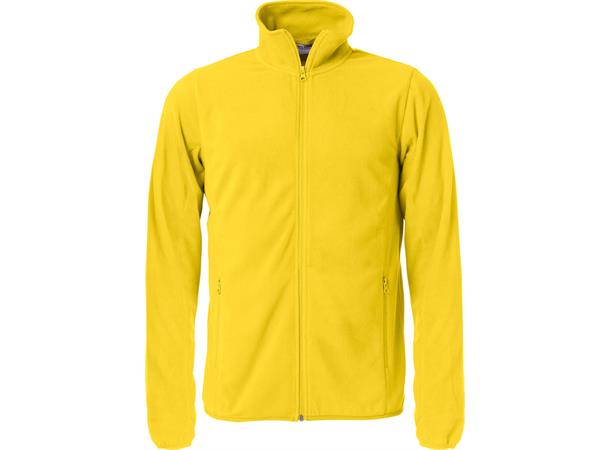 Clique Basic Micro Fleece Jacket Gul XS