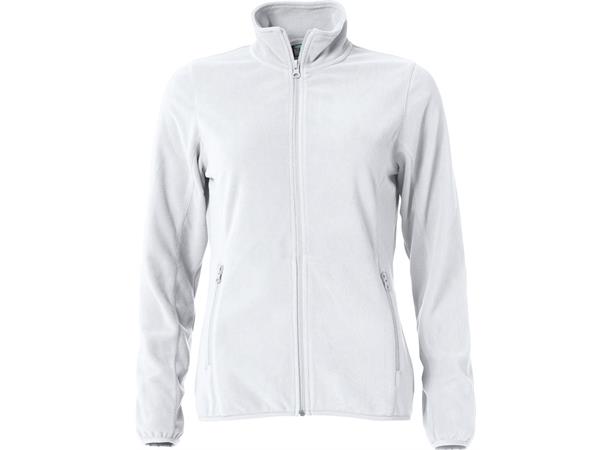 Clique Basic Micro Fleece Jacket Ladies Hvit XS