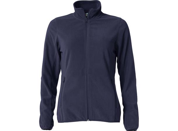 Clique Basic Micro Fleece Jacket Ladies Marineblå XS