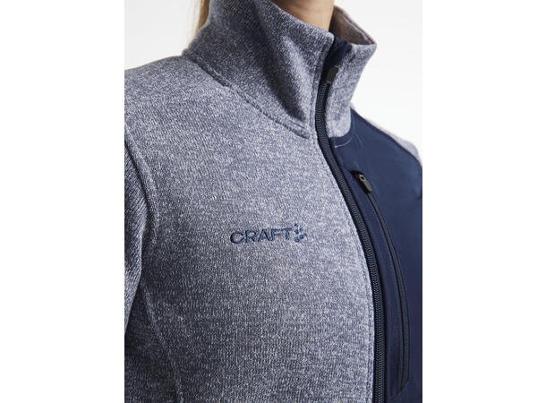 Craft ADV Explore Heavy Fleece W Grå/Blå XXL