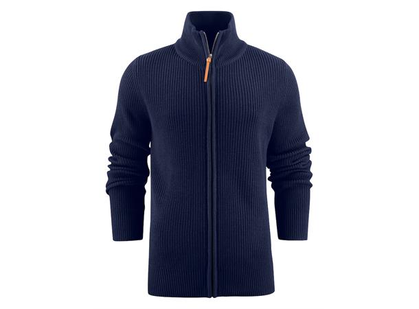 Harvest Brockway Full Zip Marineblå, str. S