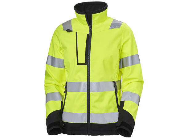 Helly Hansen Luna Softshelljakke Dame HiVis Gul S