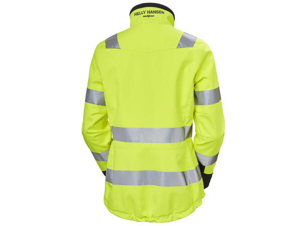 Helly Hansen Luna Softshelljakke Dame HiVis Gul S