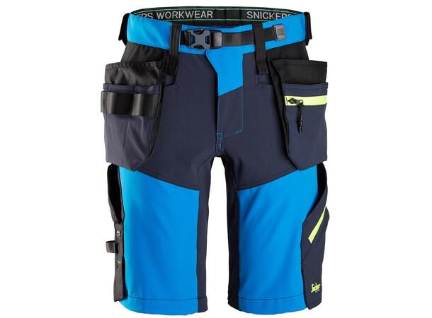 Snickers 6140 Håndverkshorts Blå C50