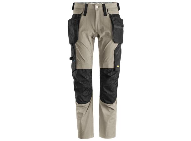 Snickers 6208 LiteWork Bukse+ Khaki C56