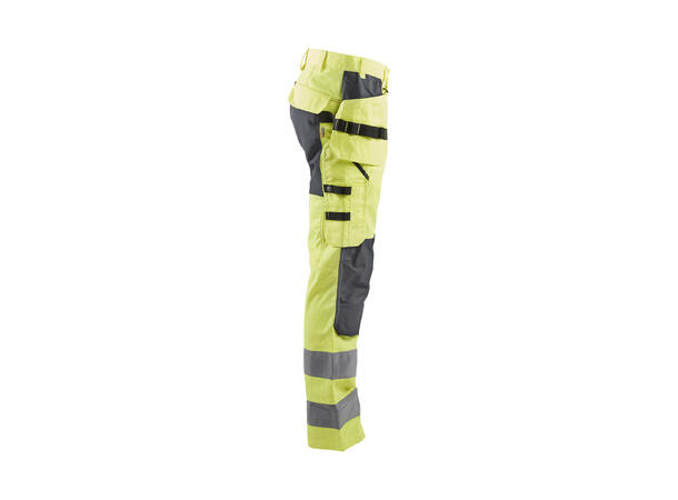 Blåkläder 1552 Håndverksbukse Varsel HiVis Gul C146