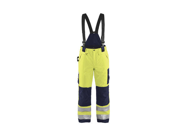 Blåkläder Bukse varsel vinter Gul/Marineblå, str.C60