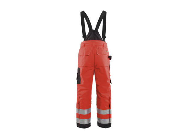 Blåkläder Bukse varsel vinter HiVis Rød, str.C52