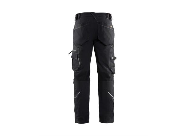 Blåkläder Håndverksbukse 4-veisstretch Svart, str.C146, modell X1900