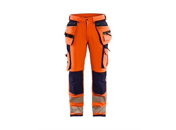 Blåkläder Varselbukse 4-veis stretch Oransje, str.C144