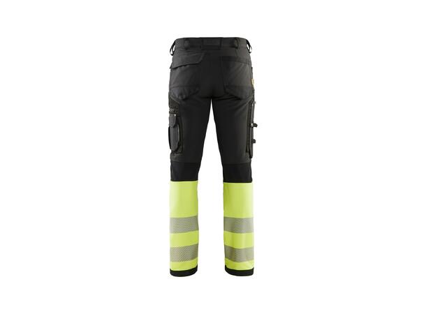 Blåkläder Varselbukse 4-veisstretch Svart/HiVis Gul C52