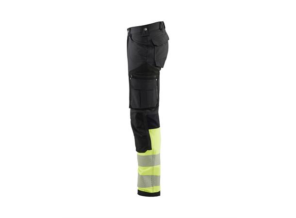 Blåkläder Varselbukse 4-veisstretch Svart/HiVis Gul C52