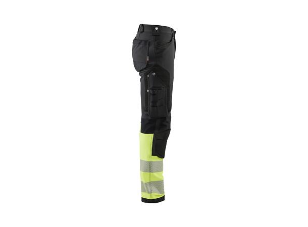 Blåkläder Varselbukse 4-veisstretch Svart/HiVis Gul C52