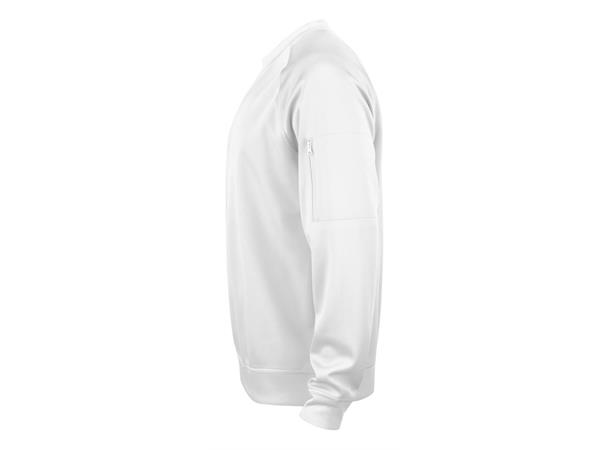 Clique Basic Active Roundneck Hvit XS