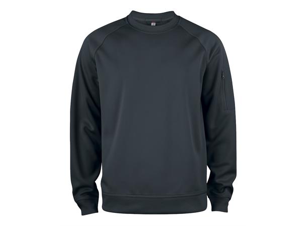 Clique Basic Active Roundneck Svart S