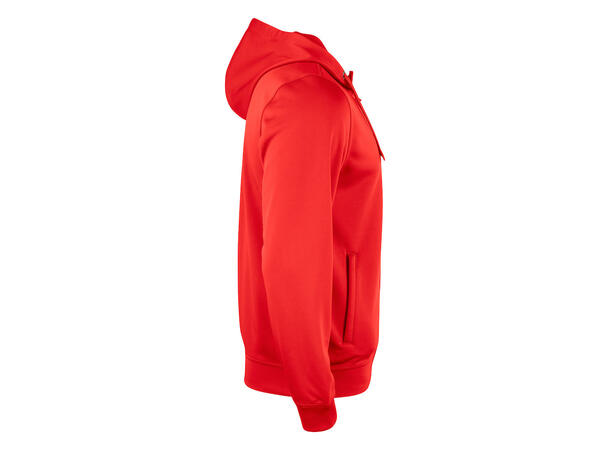Clique Basic Active hood full zip Rød XS
