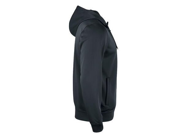Clique Basic Active hood full zip Svart 4XL