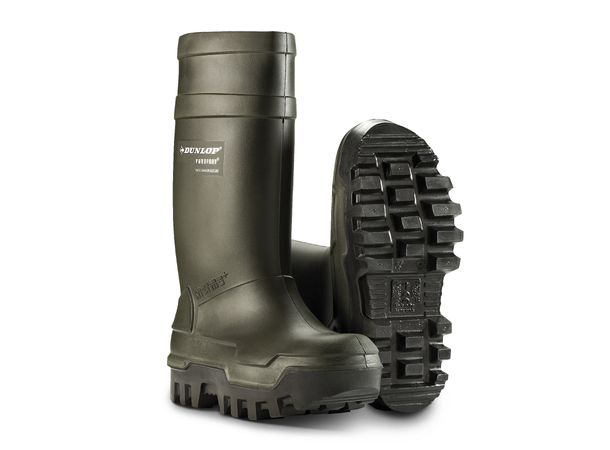 Dunlop Purofort Thermo+ S5 Grønn 43