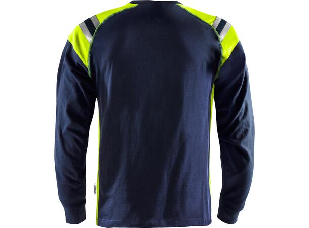 Fristads Flamestat langermet t-skjorte Marineblå XS