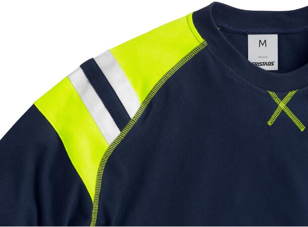 Fristads Flamestat langermet t-skjorte Marineblå XS