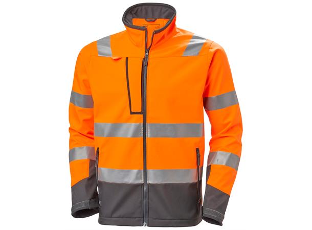 Helly Hansen Alna 2.0 Softshelljakke HiVis Oransje, str.3XL