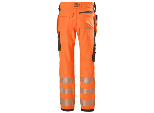 Helly Hansen ICU Håndverksbukse Kl.2 HiVis Oransje C48