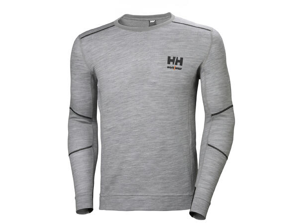Helly Hansen Lifa Merino rund hals Grå 2XL