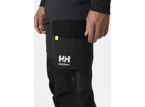 Helly Hansen Oxford 4x Arbeidsbukse Grå/Gul C44