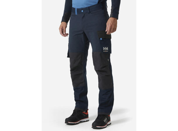 Helly Hansen Oxford 4x Arbeidsbukse Marineblå C44