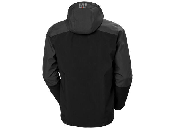 Helly Hansen Oxford Softshell jakke Svart/Gul L