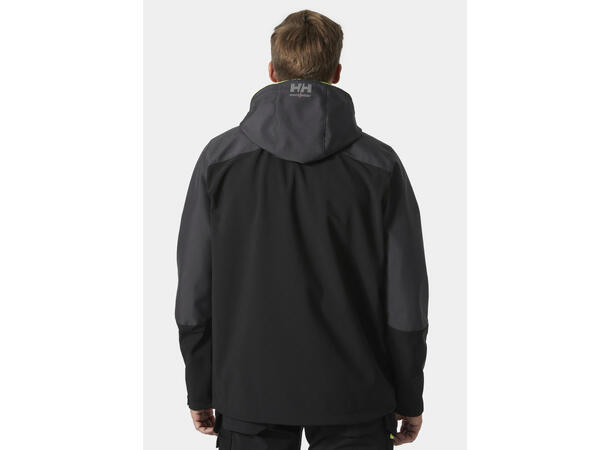 Helly Hansen Oxford Softshell jakke Svart/Gul L