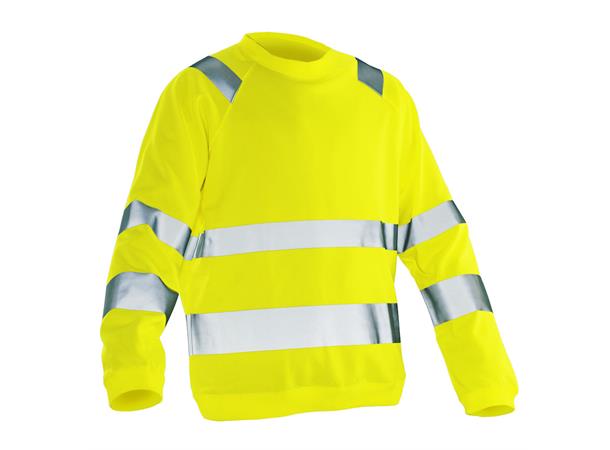 Jobman HiVis Genser Kl 3 Gul HiVis Gul L