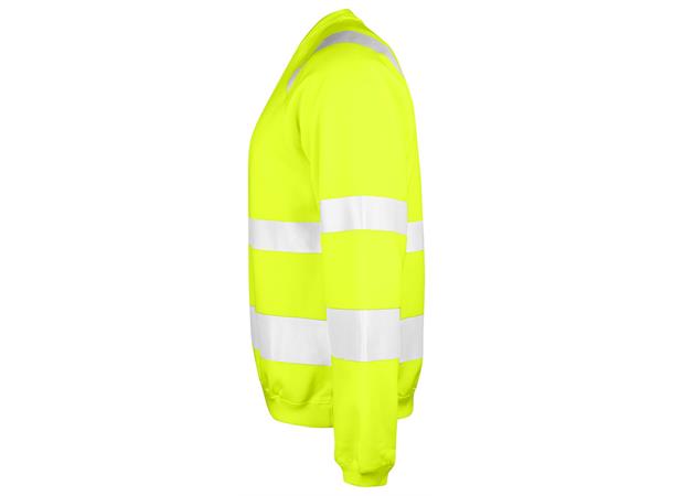 Jobman HiVis Genser Kl 3 Gul HiVis Gul L