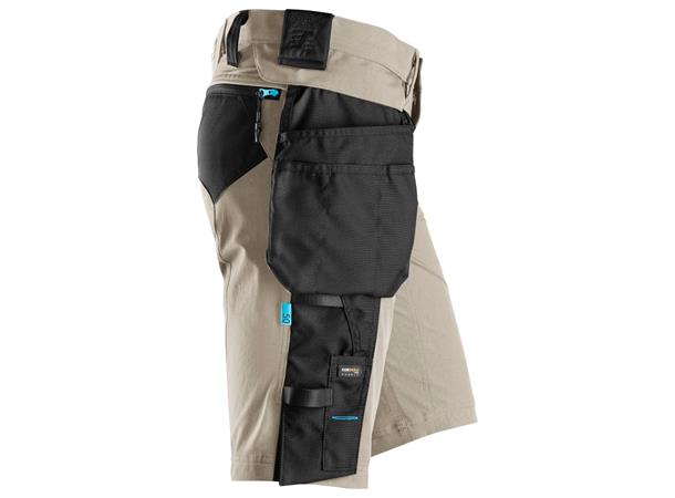 Snickers 6108 Shorts+ m/avtakbare lommer Khaki C44