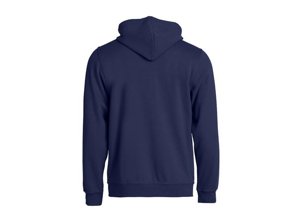 Clique Basic Full Zip Mens Marineblå, str. XS