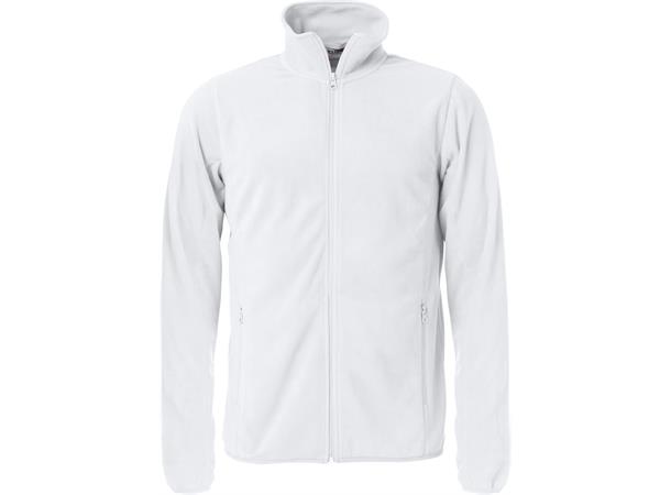 Clique Basic Micro Fleece Jacket Hvit XS