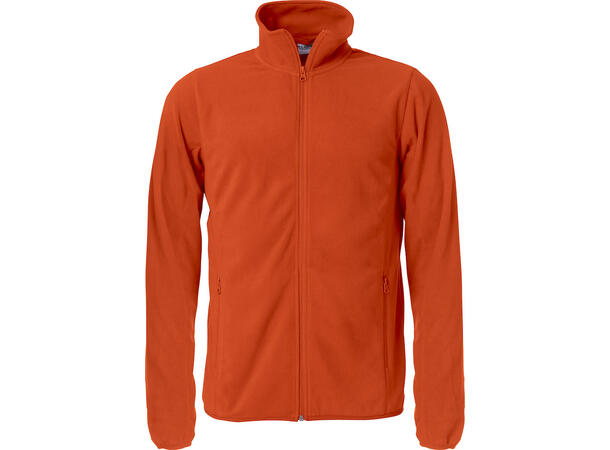 Clique Basic Micro Fleece Jacket Oransje M