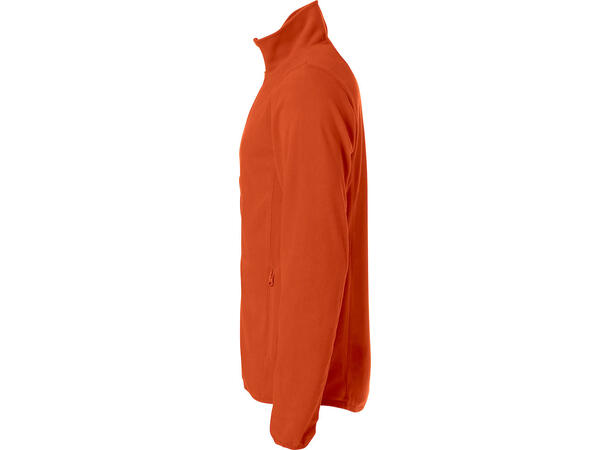 Clique Basic Micro Fleece Jacket Oransje M