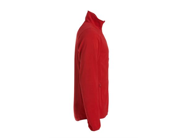 Clique Basic Micro Fleece Jacket Rød XS