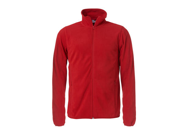 Clique Basic Micro Fleece Jacket Rød XXL