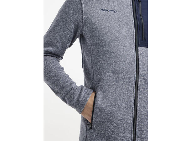 Craft ADV Explore Heavy Fleece M Blå/Grå S
