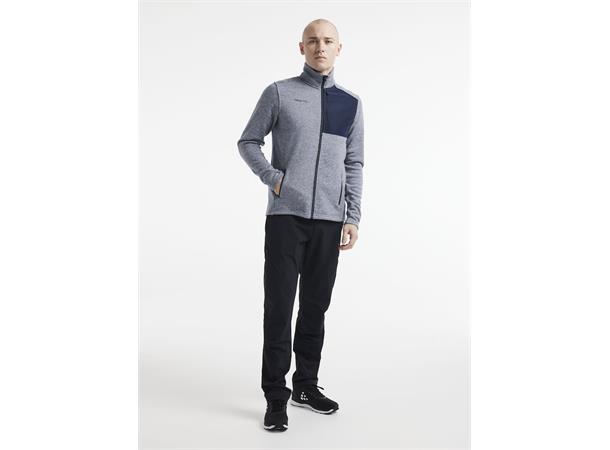 Craft ADV Explore Heavy Fleece M Blå/Grå S