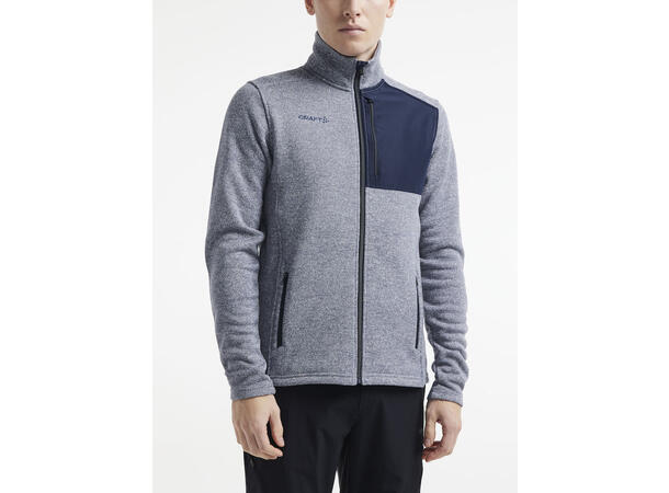 Craft ADV Explore Heavy Fleece M Blå/Grå S