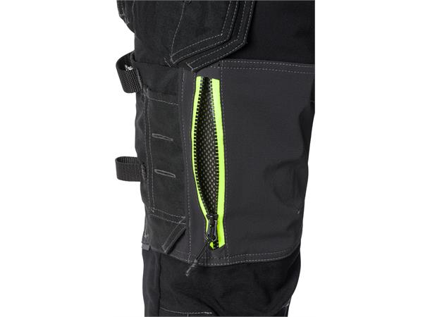 Fristads Håndverksbuse stretch 2566 STP Svart, str.C54