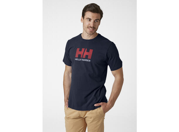 HH Logo T-Shir Marineblå S