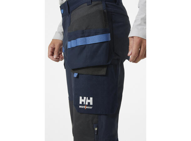 Helly Hansen Oxford 4X Håndverksbukse Marineblå C52